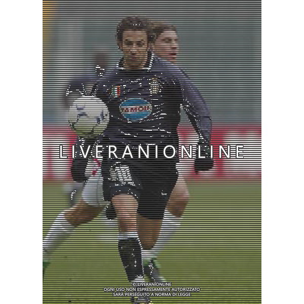 torino 18/12/2003 coppa italia ottavi ritorno juventus - siena nella foto del piero alessandro ag aldo liverani/venezia