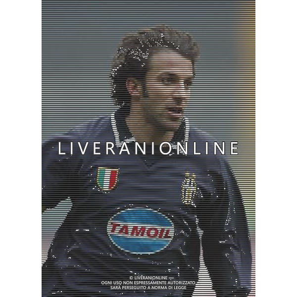 torino 18/12/2003 coppa italia ottavi ritorno juventus - siena nella foto del piero alessandro ag aldo liverani/venezia