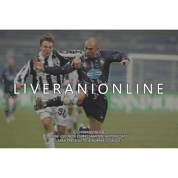 torino 18/12/2003 coppa italia ottavi ritorno juventus - siena nella foto di vaio marco ag aldo liverani/venezia