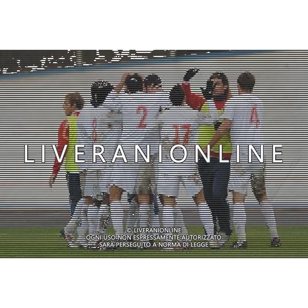 Lega Pro 1¡ Divisione Girone A 2009/2010 12¡Giornata Varese - 08.11.2009 Varese-Sorrento Nella Foto:ESULTANZA VARESE /Ph.Vitez-Ag. Aldo Liverani
