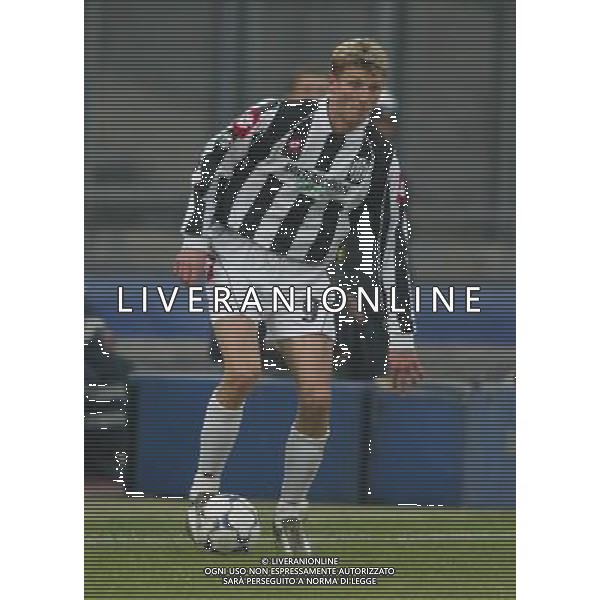 torino 18/12/2003 coppa italia ottavi ritorno juventus - siena nella foto flo tore andre\' ag aldo liverani/venezia