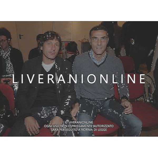 MILANO 11/11/2009 MONDADORI MULTICENTER VIA MARGHERA, 28 PRESENTAZIONE DEL LIBRO DI MARIO SCONCERTI: \'STORIA DELLE IDEE DEL CALCIO\' NELLA FOTO LEONARDO E BEPPE BERGOMI FOTO ROMANO/AG ALDO LIVERANI