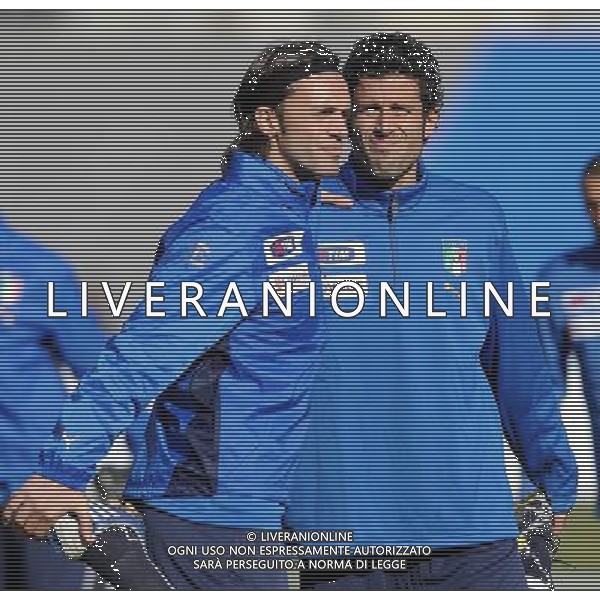 Raduno Nazionale Italiana L\'Aquila (AQ) - 12.11.2009 Allenamento Nella Foto:GROSSO-LEGROTTAGLIE /Ph.Vitez-Ag. Aldo Liverani