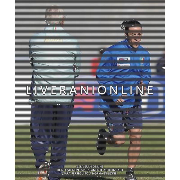 Raduno Nazionale Italiana L\'Aquila (AQ) - 12.11.2009 Allenamento Nella Foto:LIPPI-CAMORANESI /Ph.Vitez-Ag. Aldo Liverani