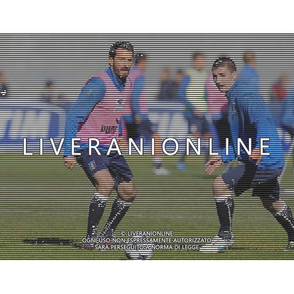 Raduno Nazionale Italiana L\'Aquila (AQ) - 12.11.2009 Allenamento Nella Foto:ZAMBROTTA-BOCCHETTI /Ph.Vitez-Ag. Aldo Liverani