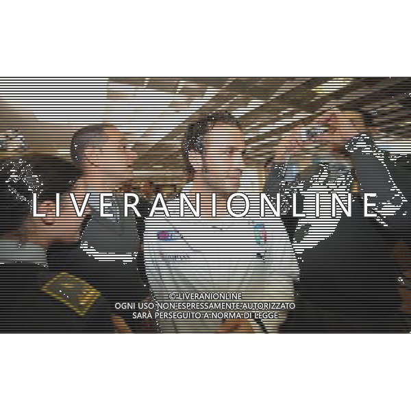 Raduno Nazionale Italiana Coppito (AQ) - 12.11.2009 La Nazionale mangia nella mensa della Caserma della Guardia di Finanza di Coppito Nella Foto:PAZZINI /Ph.Vitez-Ag. Aldo Liverani