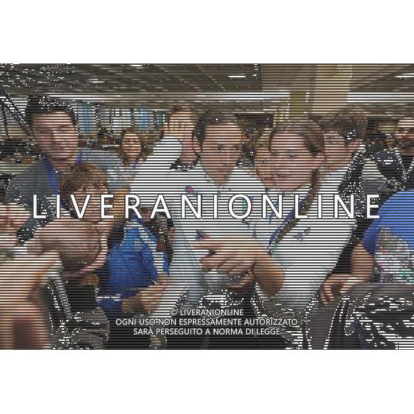 Raduno Nazionale Italiana Coppito (AQ) - 12.11.2009 La Nazionale mangia nella mensa della Caserma della Guardia di Finanza di Coppito Nella Foto:CAMORANESI /Ph.Vitez-Ag. Aldo Liverani