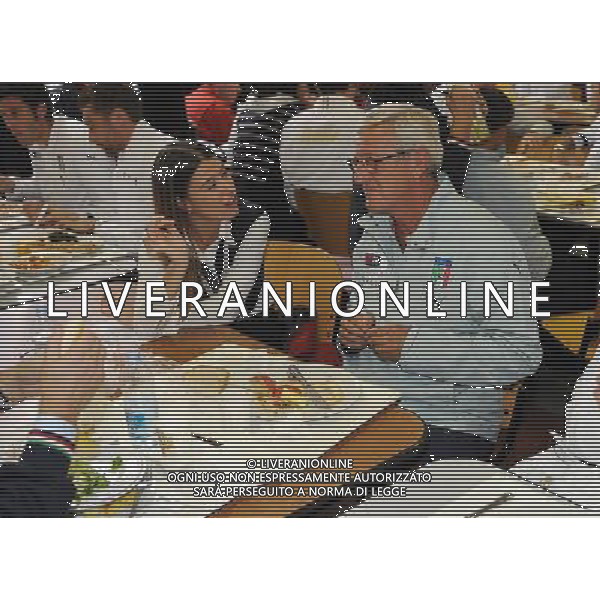 Raduno Nazionale Italiana Coppito (AQ) - 12.11.2009 La Nazionale mangia nella mensa della Caserma della Guardia di Finanza di Coppito Nella Foto:LIPPI /Ph.Vitez-Ag. Aldo Liverani