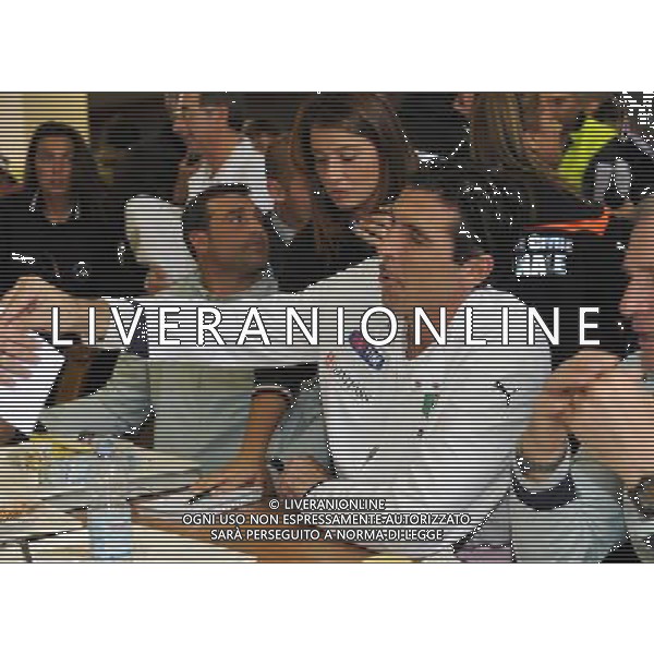 Raduno Nazionale Italiana Coppito (AQ) - 12.11.2009 La Nazionale mangia nella mensa della Caserma della Guardia di Finanza di Coppito Nella Foto:BUFFON /Ph.Vitez-Ag. Aldo Liverani