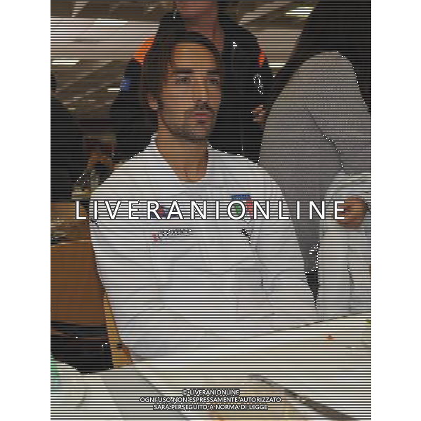 Raduno Nazionale Italiana Coppito (AQ) - 12.11.2009 La Nazionale mangia nella mensa della Caserma della Guardia di Finanza di Coppito Nella Foto:CASSANI /Ph.Vitez-Ag. Aldo Liverani