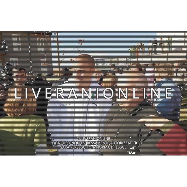 Raduno Nazionale Italiana L\'Aquila (AQ) - 12.11.2009 La Nazionale in visita alle nuove case dell\'Aquila Nella Foto:CANNAVARO /Ph.Massimiliano Vitez/Ag. Aldo Liverani