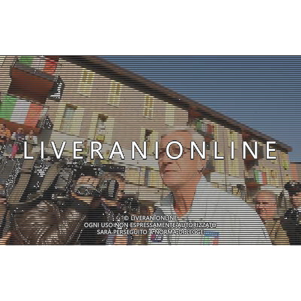 Raduno Nazionale Italiana L\'Aquila (AQ) - 12.11.2009 La Nazionale in visita alle nuove case dell\'Aquila Nella Foto:LIPPI /Ph.Massimiliano Vitez/Ag. Aldo Liverani