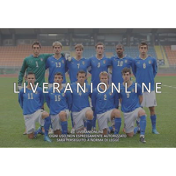 Qualificazioni ai Campionati Europei Under 19 Gruppo 1 Serravalle (Rep. di San Marino) - 13.11.2009 Italia-Albania Nella Foto:ITALIA /Ph.Vitez-Ag. Aldo Liverani