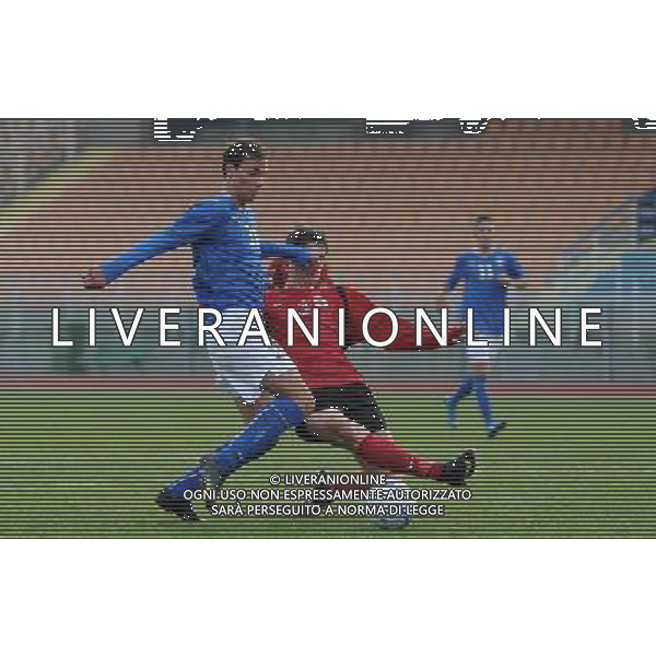 Qualificazioni ai Campionati Europei Under 19 Gruppo 1 Serravalle (Rep. di San Marino) - 13.11.2009 Italia-Albania Nella Foto:ZIGONI /Ph.Vitez-Ag. Aldo Liverani