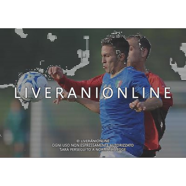 Qualificazioni ai Campionati Europei Under 19 Gruppo 1 Serravalle (Rep. di San Marino) - 13.11.2009 Italia-Albania Nella Foto:D\'ALESSANDRO /Ph.Vitez-Ag. Aldo Liverani