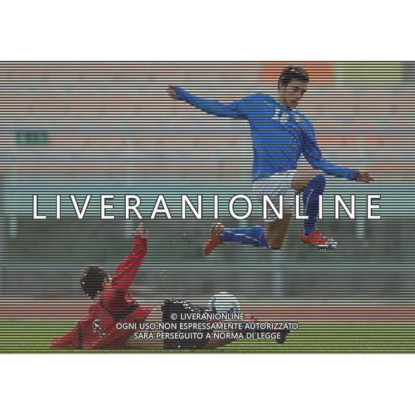 Qualificazioni ai Campionati Europei Under 19 Gruppo 1 Serravalle (Rep. di San Marino) - 13.11.2009 Italia-Albania Nella Foto:SANSONE /Ph.Vitez-Ag. Aldo Liverani