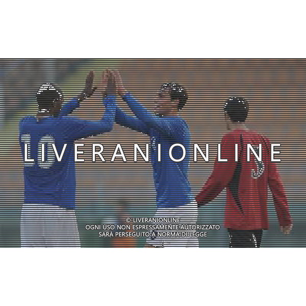 Qualificazioni ai Campionati Europei Under 19 Gruppo 1 Serravalle (Rep. di San Marino) - 13.11.2009 Italia-Albania Nella Foto:ZIGONI ESULTA /Ph.Vitez-Ag. Aldo Liverani