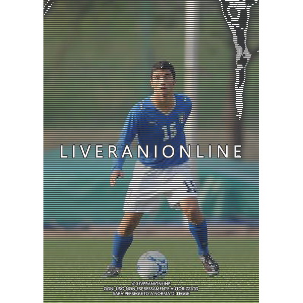 Qualificazioni ai Campionati Europei Under 19 Gruppo 1 Serravalle (Rep. di San Marino) - 13.11.2009 Italia-Albania Nella Foto:ADAMO ANDREA /Ph.Vitez-Ag. Aldo Liverani