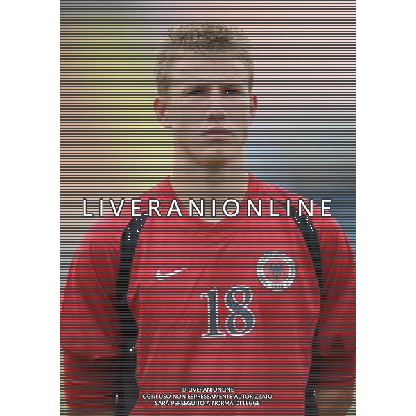 Qualificazioni ai Campionati Europei Under 19 Gruppo 1 Serravalle (Rep. di San Marino) - 13.11.2009 Italia-Albania Nella Foto:BALA BEKIM /Ph.Vitez-Ag. Aldo Liverani