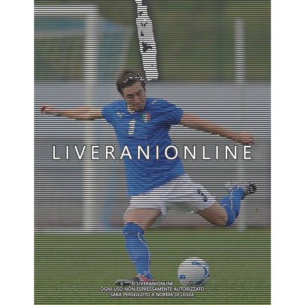 Qualificazioni ai Campionati Europei Under 19 Gruppo 1 Serravalle (Rep. di San Marino) - 13.11.2009 Italia-Albania Nella Foto:CALDIROLA LUCA /Ph.Vitez-Ag. Aldo Liverani