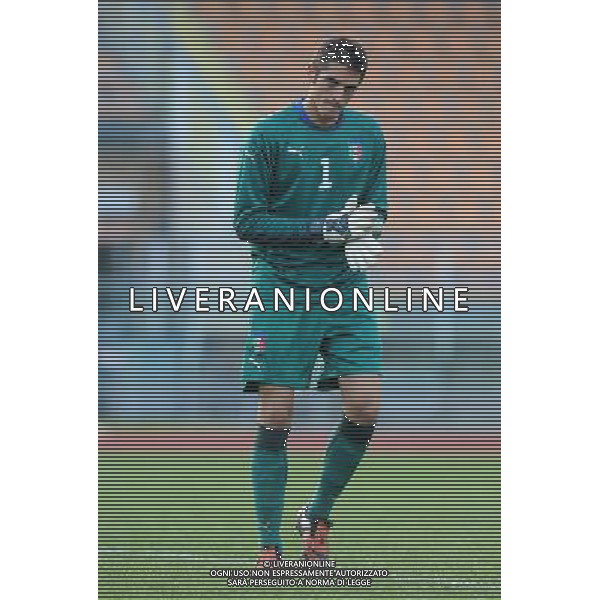 Qualificazioni ai Campionati Europei Under 19 Gruppo 1 Serravalle (Rep. di San Marino) - 13.11.2009 Italia-Albania Nella Foto:COLOMBI SIMONE /Ph.Vitez-Ag. Aldo Liverani