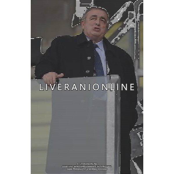 Qualificazioni ai Campionati Europei Under 19 Gruppo 1 Serravalle (Rep. di San Marino) - 13.11.2009 Italia-Albania Nella Foto:CRESCENTINI GIORGIO-PRESIDENTE FEDERAZIONE SAMMARINESE GIOCO CALCIO /Ph.Vitez-Ag. Aldo Liverani