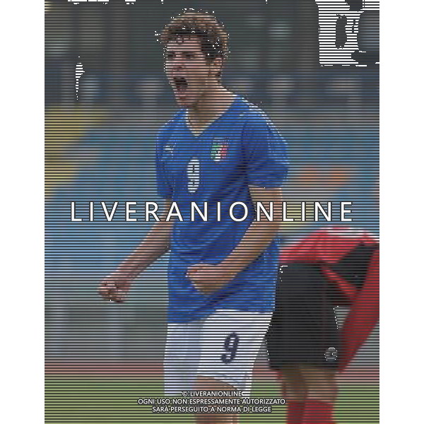 Qualificazioni ai Campionati Europei Under 19 Gruppo 1 Serravalle (Rep. di San Marino) - 13.11.2009 Italia-Albania Nella Foto:DESTRO MATTIA /Ph.Vitez-Ag. Aldo Liverani