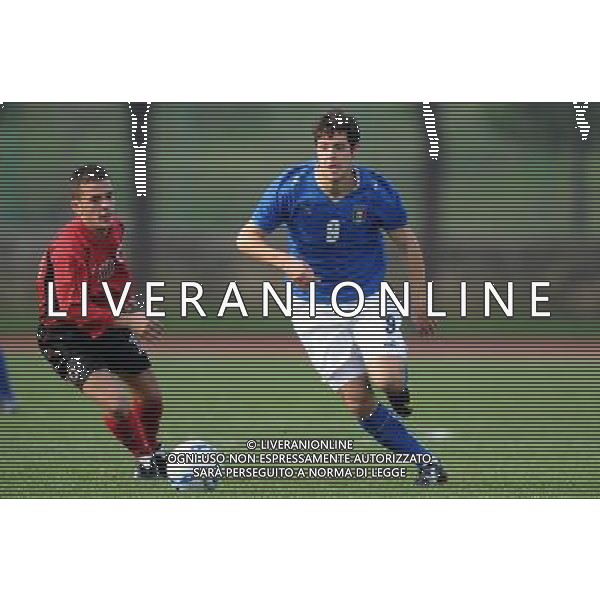 Qualificazioni ai Campionati Europei Under 19 Gruppo 1 Serravalle (Rep. di San Marino) - 13.11.2009 Italia-Albania Nella Foto:DESTRO MATTIA /Ph.Vitez-Ag. Aldo Liverani