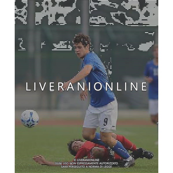 Qualificazioni ai Campionati Europei Under 19 Gruppo 1 Serravalle (Rep. di San Marino) - 13.11.2009 Italia-Albania Nella Foto:DESTRO MATTIA /Ph.Vitez-Ag. Aldo Liverani