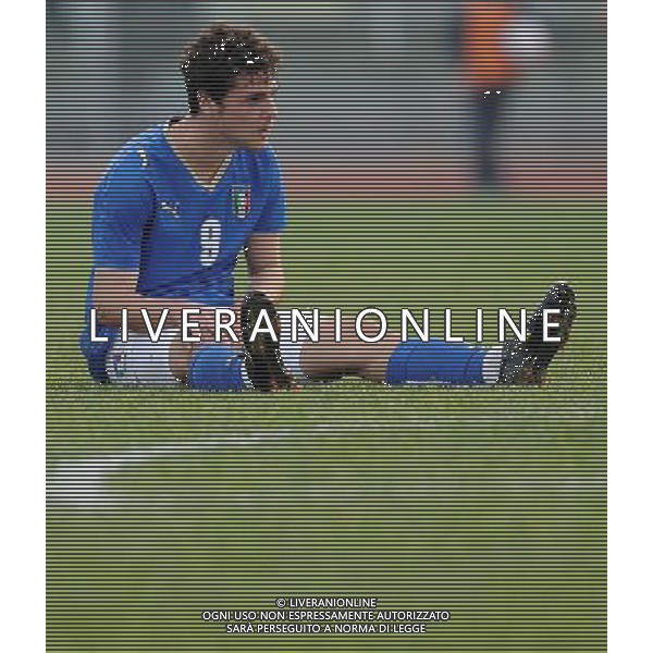 Qualificazioni ai Campionati Europei Under 19 Gruppo 1 Serravalle (Rep. di San Marino) - 13.11.2009 Italia-Albania Nella Foto:DESTRO MATTIA /Ph.Vitez-Ag. Aldo Liverani