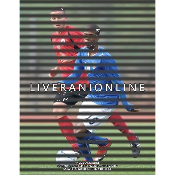 Qualificazioni ai Campionati Europei Under 19 Gruppo 1 Serravalle (Rep. di San Marino) - 13.11.2009 Italia-Albania Nella Foto:DUMITRU CARDOSO NICOLAO MANUEL /Ph.Vitez-Ag. Aldo Liverani