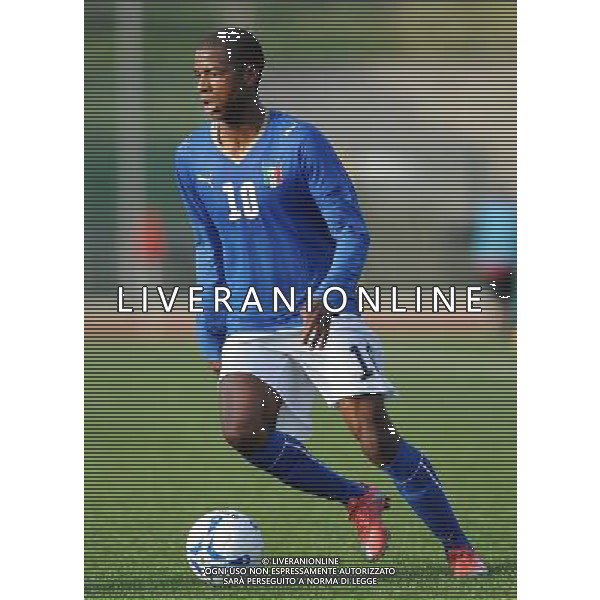 Qualificazioni ai Campionati Europei Under 19 Gruppo 1 Serravalle (Rep. di San Marino) - 13.11.2009 Italia-Albania Nella Foto:DUMITRU CARDOSO NICOLAO MANUEL /Ph.Vitez-Ag. Aldo Liverani