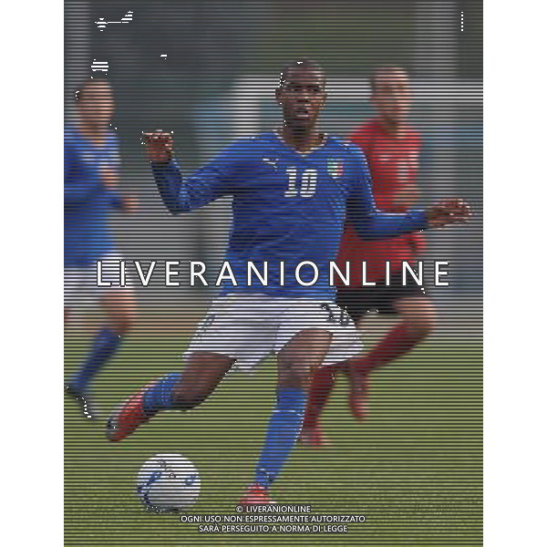 Qualificazioni ai Campionati Europei Under 19 Gruppo 1 Serravalle (Rep. di San Marino) - 13.11.2009 Italia-Albania Nella Foto:DUMITRU CARDOSO NICOLAO MANUEL /Ph.Vitez-Ag. Aldo Liverani