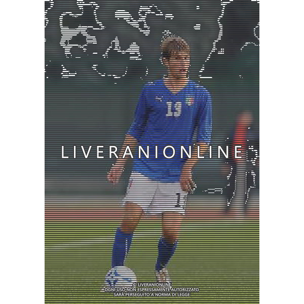 Qualificazioni ai Campionati Europei Under 19 Gruppo 1 Serravalle (Rep. di San Marino) - 13.11.2009 Italia-Albania Nella Foto:GRIECO ANDREA /Ph.Vitez-Ag. Aldo Liverani