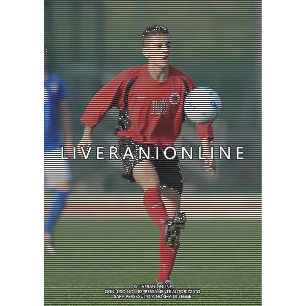 Qualificazioni ai Campionati Europei Under 19 Gruppo 1 Serravalle (Rep. di San Marino) - 13.11.2009 Italia-Albania Nella Foto:MYFTARAJ ERBI /Ph.Vitez-Ag. Aldo Liverani