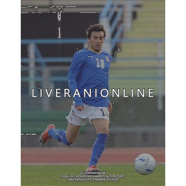 Qualificazioni ai Campionati Europei Under 19 Gruppo 1 Serravalle (Rep. di San Marino) - 13.11.2009 Italia-Albania Nella Foto:SANSONE NICOLA /Ph.Vitez-Ag. Aldo Liverani