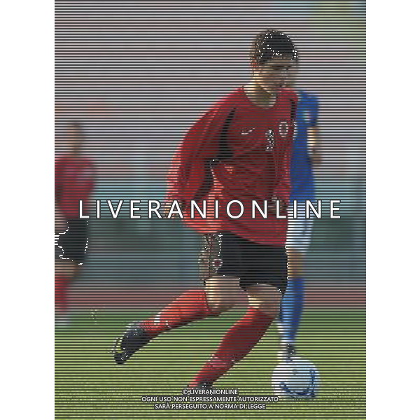 Qualificazioni ai Campionati Europei Under 19 Gruppo 1 Serravalle (Rep. di San Marino) - 13.11.2009 Italia-Albania Nella Foto:SHEHU RENALD /Ph.Vitez-Ag. Aldo Liverani