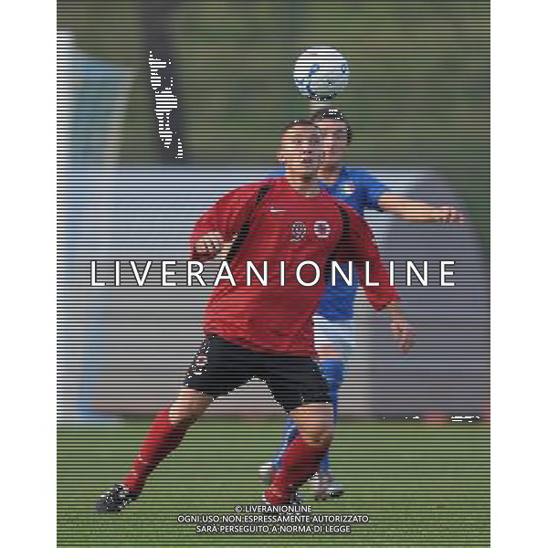 Qualificazioni ai Campionati Europei Under 19 Gruppo 1 Serravalle (Rep. di San Marino) - 13.11.2009 Italia-Albania Nella Foto:TEPSHI GUIDO /Ph.Vitez-Ag. Aldo Liverani