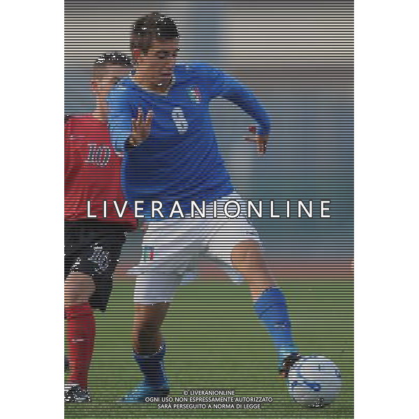 Qualificazioni ai Campionati Europei Under 19 Gruppo 1 Serravalle (Rep. di San Marino) - 13.11.2009 Italia-Albania Nella Foto:TREMOLADA LUCA /Ph.Vitez-Ag. Aldo Liverani