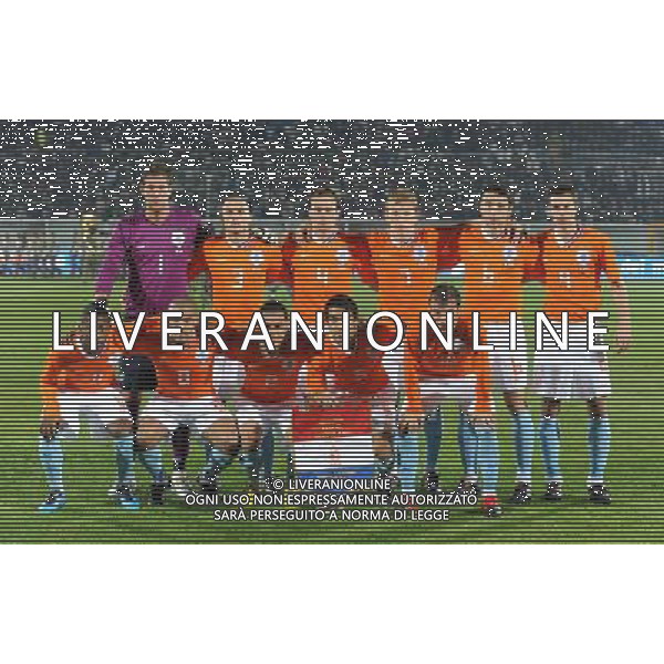 Amichevole Pescara - 14.11.2009 Italia-Olanda Nella Foto:FORMAZIONE OLANDA /Ph.Vitez-Ag. Aldo Liverani