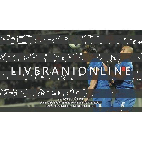 Amichevole Pescara - 14.11.2009 Italia-Olanda Nella Foto:CANNAVARO-GILARDINO /Ph.Vitez-Ag. Aldo Liverani