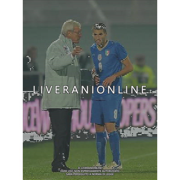 Amichevole Pescara - 14.11.2009 Italia-Olanda Nella Foto:LIPPI-CANDREVA /Ph.Vitez-Ag. Aldo Liverani