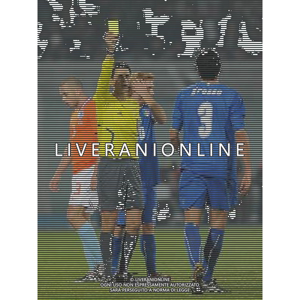 Amichevole Pescara - 14.11.2009 Italia-Olanda Nella Foto:GROSSO AMMONITO /Ph.Vitez-Ag. Aldo Liverani