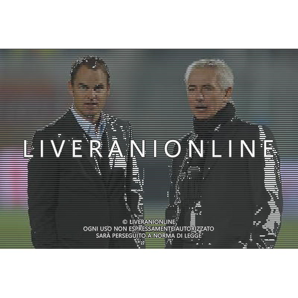 Amichevole Pescara - 14.11.2009 Italia-Olanda Nella Foto:VAN MARWIJK BERT-DE BOER FRANK /Ph.Vitez-Ag. Aldo Liverani