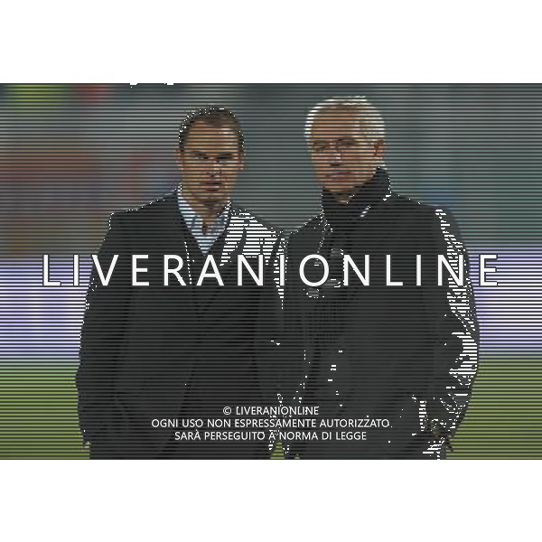 Amichevole Pescara - 14.11.2009 Italia-Olanda Nella Foto:VAN MARWIJK BERT-DE BOER FRANK /Ph.Vitez-Ag. Aldo Liverani