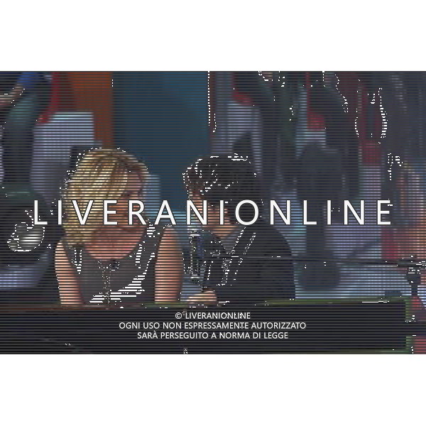 TRASMISSIONE TV: \' QUELLI CHE IL CALCIO\' NELLA FOTO: SIMONA VENTURA - JAMIE CULLUM © ANTONIO SORANO - AG. ALDO LIVERANI SAS