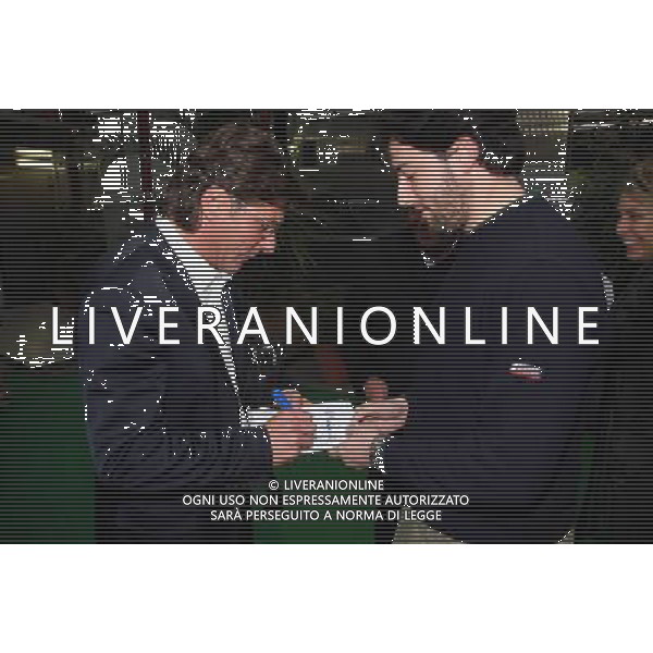 TRASMISSIONE TV: \' QUELLI CHE IL CALCIO\' NELLA FOTO: WALTER MAZZARRI FIRMA AUTOGRAFI © ANTONIO SORANO - AG. ALDO LIVERANI SAS 