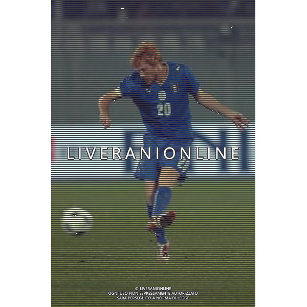 PESCARA 14/11/2009 CALCIO AMICHEVOLE ITALIA OLANDA CALCIO NELLA FOTO DAVIDE BIONDINI PH AG ALDO LIVERANI SAS