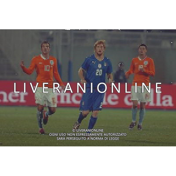 PESCARA 14/11/2009 CALCIO AMICHEVOLE ITALIA OLANDA CALCIO NELLA FOTO DAVIDE BIONDINI PH AG ALDO LIVERANI SAS