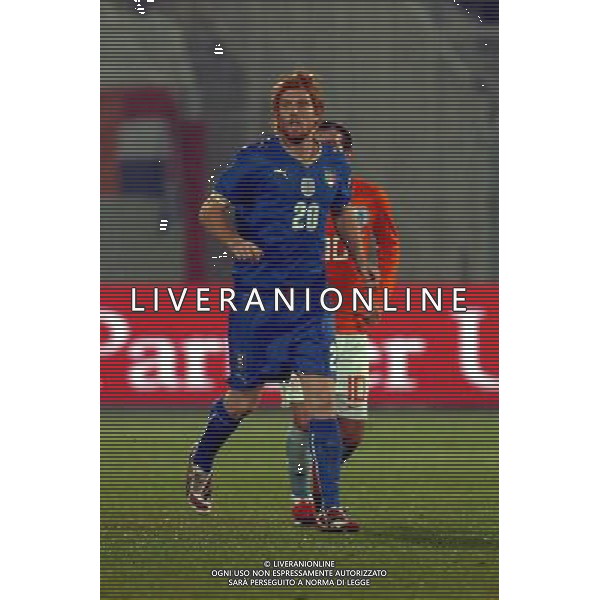 PESCARA 14/11/2009 CALCIO AMICHEVOLE ITALIA OLANDA CALCIO NELLA FOTO DAVIDE BIONDINI PH AG ALDO LIVERANI SAS